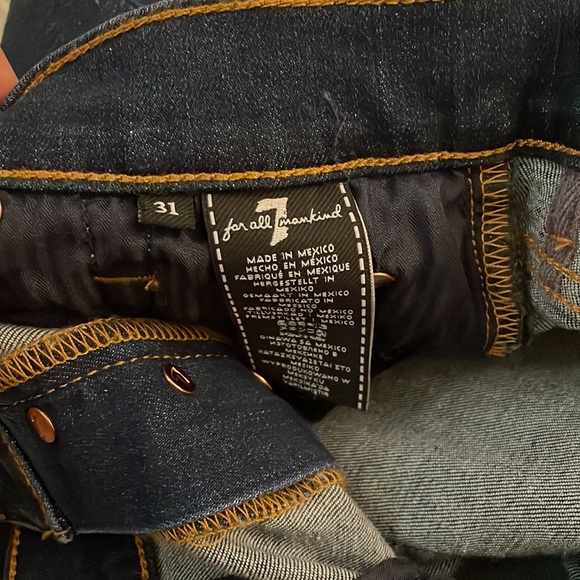 NWT 7 for All Mankind High Waist Skinny Jean - Picture 6 of 7